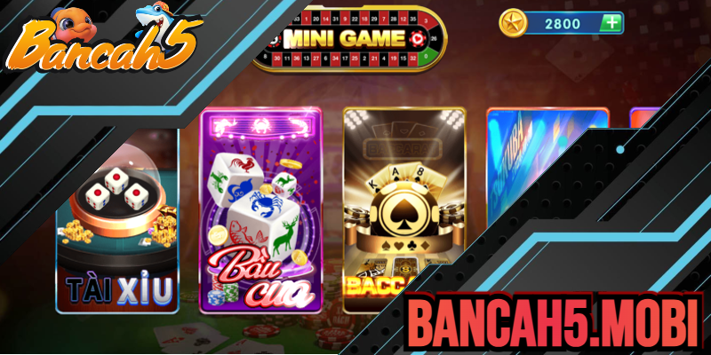 Trải nghiệm game mini tại bancaH5