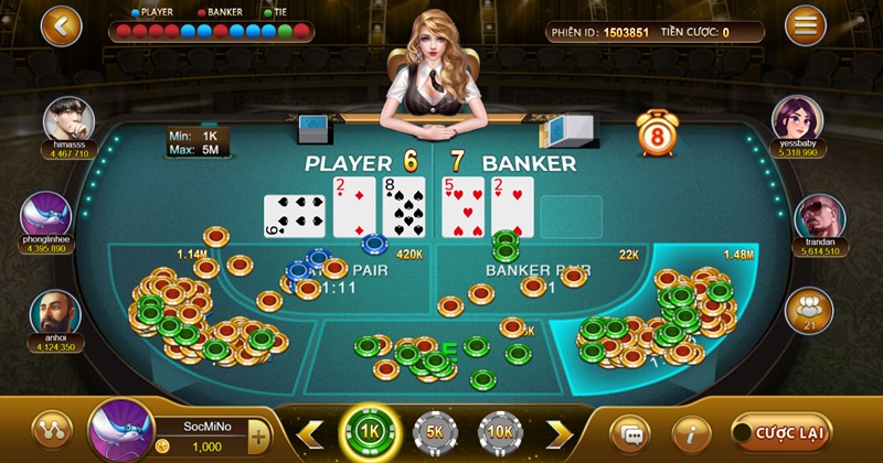 Quy Trình Đặt Cược Cơ Bản Baccarat Bancah5 Cho Tân Thủ