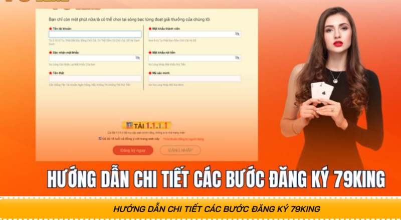 Hướng Dẫn Chi Tiết Các Bước Đăng Ký 79king1